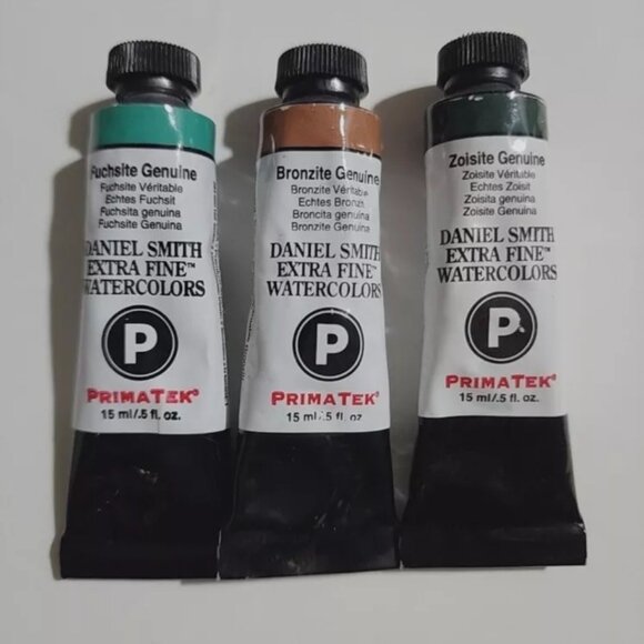 LOT of 3 tubes Daniel Smith Watercolors, 15 ml - Picture 1 of 2